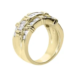 18K White Gold Ladies Diamond Ring 1.27ct -Outlet Radiant Bijou Store 18k gold ladies diamond ring 127ct p 32800 back yellow 20220420 20220426