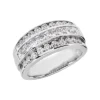 18K White Gold Ladies Round And Princess Diamond Ring 1.90ct -Outlet Radiant Bijou Store 18k gold ladies diamond ring 190ct p 32678 white 20220426
