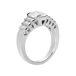 18K White Gold Ladies Diamond Ring 2.22ct -Outlet Radiant Bijou Store 18k gold ladies diamond ring 222ct p 32462 back white 20220420 20220426