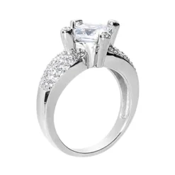 18K White Gold Ladies Diamond Ring 2.26ct -Outlet Radiant Bijou Store 18k gold ladies diamond ring 226ct p 32824 back white 20220426