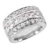 18K White Gold Ladies Diamond Ring 2.96ct -Outlet Radiant Bijou Store 18k gold ladies diamond ring 296ct p 32898 white 20220426