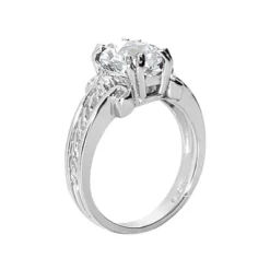 18K White Gold Ladies Diamond Ring 3.05ct -Outlet Radiant Bijou Store 18k gold ladies diamond ring 305ct p 32480 back white 20220426