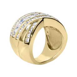 18K White Gold Ladies Diamond Ring 3.43ct -Outlet Radiant Bijou Store 18k gold ladies diamond ring 343ct p 32932 back yellow 20220426