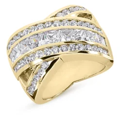 18K White Gold Ladies Diamond Ring 3.43ct -Outlet Radiant Bijou Store 18k gold ladies diamond ring 343ct p 32932 yellow 20220426