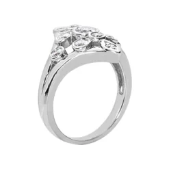 18K White Gold Right Hand Ladies Diamond Ring 0.85ct -Outlet Radiant Bijou Store 18k gold right hand ladies diamond ring 085ct p 31541 back white 20220426