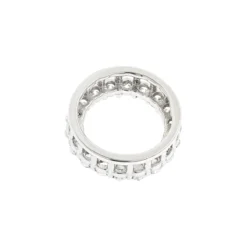 18K White Gold Round Diamond Circle Of Love Pendant 0.32ct -Outlet Radiant Bijou Store 18k gold round diamond circle of love pendant 032ct p 5663 backwh