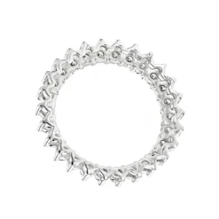 1 Carat Round Diamond Circle Of Love Pendant For Women 18K Yellow Gold -Outlet Radiant Bijou Store 18k gold round diamond circle of love pendant for women 1 carat backwh 1