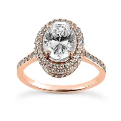 18K White Gold Round Diamond Engagement Ring 1.27ct 10 18K White Gold Round Diamond Engagement Ring 1.27ct -Outlet Radiant Bijou Store 18k gold round diamond engagement ring 127ct p 30290 rose 20220426