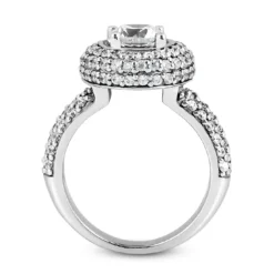 18K White Gold Round Diamond Engagement Ring 1.81ct 19 18K White Gold Round Diamond Engagement Ring 1.81ct -Outlet Radiant Bijou Store 18k gold round diamond engagement ring 181ct p 34570 additional white