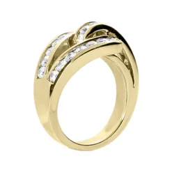 18K White Gold Round Diamond Ladies Ring 0.62ct -Outlet Radiant Bijou Store 18k gold round diamond ladies ring 062ct p 31986 back yellow 20220420 20220426
