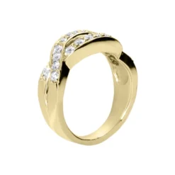 18K White Gold Round Diamond Ladies Ring 0.66ct 8.5mm -Outlet Radiant Bijou Store 18k gold round diamond ladies ring 066ct p 32606 back yellow 20220420 20220420 20220426 20220426