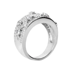 18K White Gold Round Diamond Ladies Ring 0.89ct -Outlet Radiant Bijou Store 18k gold round diamond ladies ring 089ct p 32724 back white 20220420 20220426