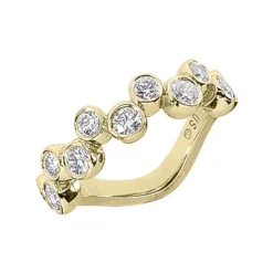 18K White Gold Round Diamond Ladies Ring 0.92ct 6mm -Outlet Radiant Bijou Store 18k gold round diamond ladies ring 092ct p 32142 yellow 20220420 20220426