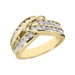 18K White Gold Round Diamond Ladies Ring 1.08ct -Outlet Radiant Bijou Store 18k gold round diamond ladies ring 108ct p 32848 yellow 20220426
