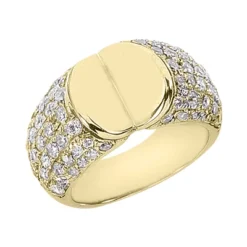 18K White Gold Round Diamond Ladies Ring 1.70ct -Outlet Radiant Bijou Store 18k gold round diamond ladies ring 170ct p 32964 yellow 20220426