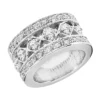 18K White Gold Round Diamond Ladies Ring 1.83ct 11.3mm -Outlet Radiant Bijou Store 18k gold round diamond ladies ring 183ct p 32672 white 20220426