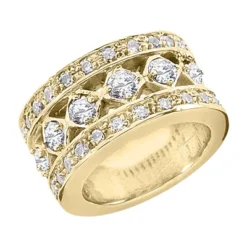 18K White Gold Round Diamond Ladies Ring 1.83ct 11.3mm -Outlet Radiant Bijou Store 18k gold round diamond ladies ring 183ct p 32672 yellow 20220426