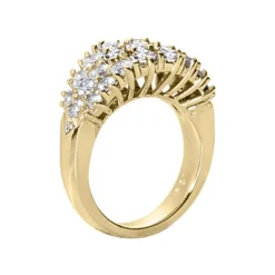 18K White Gold Round Diamond Ladies Ring 1.90ct 14mm -Outlet Radiant Bijou Store 18k gold round diamond ladies ring 190ct p 32556 yellow 20220426