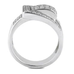 18K White Gold Round Diamond Right Hand Ladies Ring 0.50ct -Outlet Radiant Bijou Store 18k gold round diamond right hand ladies ring 050ct p 31627 additional white