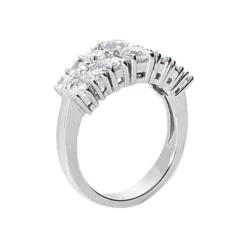 18K White Gold Women's Diamond Ring 2ct 9.6mm -Outlet Radiant Bijou Store 18k gold womens diamond ring 2ct p 32734 back white 20220426