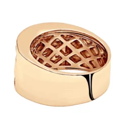 5 Row Princess Cut Diamond Ring 2.52ct 14K White Gold Wedding Band -Outlet Radiant Bijou Store 5 row princess cut diamond ring 252ct 14k gold wedding band p 46444 backro