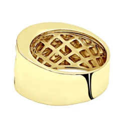 5 Row Princess Cut Diamond Ring 2.52ct 14K White Gold Wedding Band -Outlet Radiant Bijou Store 5 row princess cut diamond ring 252ct 14k gold wedding band p 46444 backye