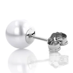 6-6.5mm 14K White Gold White Fresh Water Pearl Stud Earrings 11 6-6.5mm 14K White Gold White Fresh Water Pearl Stud Earrings -Outlet Radiant Bijou Store 6 65mm 14k gold white fresh water pearl stud earrings p 5904 backwh