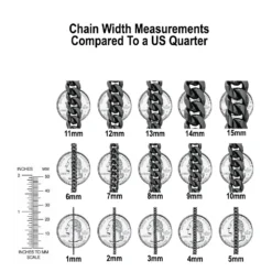 14K White Gold Ladies Diamond Bracelet 2.98ct 13 14K White Gold Ladies Diamond Bracelet 2.98ct -Outlet Radiant Bijou Store Chains Sizing Comparison Coin 23