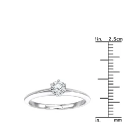 Tiffany & Co. Authentic Tiffany & Co Platinum Diamond Engagement Ring 0.32ct 9 Tiffany & Co. Authentic Tiffany & Co Platinum Diamond Engagement Ring 0.32ct -Outlet Radiant Bijou Store authentic tiffany co platinum diamond engagement ring 032ct ruler