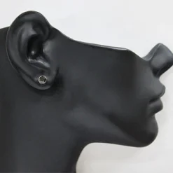 Black Diamond Earring Stud 0.50ct 14K White Gold -Outlet Radiant Bijou Store black diamond earring stud 050ct 14k gold p 46798bod