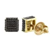 Black Diamond Stud Earrings 0.53ct 10K Yellow Gold -Outlet Radiant Bijou Store black diamond stud earrings 053ct 10k gold p 45689 ye 20210124