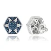 Blue Diamond Star Earrings 0.3ct Sterling Silver -Outlet Radiant Bijou Store blue diamond star earrings 035ct sterling silver p 46644 main