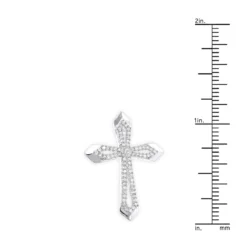 Small Designer Diamond Cross Pendant 0.25ct 10K Yellow Gold 18 Small Designer Diamond Cross Pendant 0.25ct 10K Yellow Gold -Outlet Radiant Bijou Store designer diamond cross pendant 028ct 10k gold rulerwh