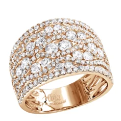 Designer Diamond Right Hand Ring For Women By Luxurman 14K White Gold Band 2.35ct -Outlet Radiant Bijou Store designer diamond right hand ring for women by luxurman 14k gold band 235ct ro