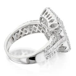 Designer 2.40ct Diamond 14K White Gold Diamond Ring 10 Designer 2.40ct Diamond 14K White Gold Diamond Ring -Outlet Radiant Bijou Store designer diamond rings 14k gold diamond ring 240ct p 6108 backwh