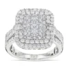 Designer 2.40ct Diamond 14K White Gold Diamond Ring -Outlet Radiant Bijou Store designer diamond rings 14k gold diamond ring 240ct p 6108 wh