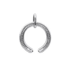 Designer Horseshoe Diamond Pendant Necklace For Women 14K Yellow Gold Good Luck Symbol 0.8ct -Outlet Radiant Bijou Store designer horseshoe diamond pendant for women 14k gold good luck symbol 08ct 803213 backwh