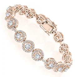 Designer 18K White Gold Diamond Bracelet For Women 6ct By Luxurman -Outlet Radiant Bijou Store designer jewelry 18k gold diamond bracelet for women 6ct by luxurman ro