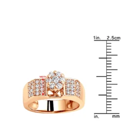 Affordable Pre-Set Diamond Engagement Ring 14K White Gold .75 -Outlet Radiant Bijou Store diamond engagement rings 14k pre set diamond ring 75 p 6807 rulerro