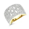 14K Yellow Gold Diamond Ring For Women 1ct -Outlet Radiant Bijou Store diamond fashion rings 14k gold diamond ring 130 p 38779 ye