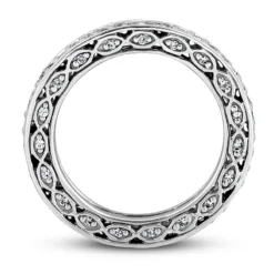 Thin Diamond Platinum Eternity Band 0.63ct 2.4mm 7 Thin Diamond Platinum Eternity Band 0.63ct 2.4mm -Outlet Radiant Bijou Store diamond platinum eternity band 063ct p 30401 additional white