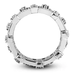 Diamond Platinum Eternity Band 0.96ct 7 Diamond Platinum Eternity Band 0.96ct -Outlet Radiant Bijou Store diamond platinum eternity band 096ct p 30596 additional white