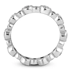 Thin Diamond Platinum Eternity Band 1.30ct -Outlet Radiant Bijou Store diamond platinum eternity band 130ct p 30525 additional white