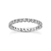 Diamond Platinum Eternity Band 4.55ct