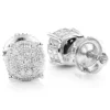 Diamond Stud Earrings 0.25ct Sterling Silver -Outlet Radiant Bijou Store diamond stud earrings 025ct sterling silver p 45404