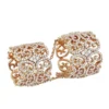 Unique Full Finger Articulated Chain Linked Diamond Double Ring For Women 14K Rose Gold -Outlet Radiant Bijou Store full finger articulated chain linked diamond double ring for women 14k gold mainro