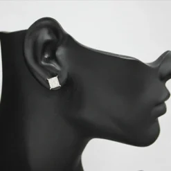 Genuine Diamond Earrings 0.36ct Sterling Silver -Outlet Radiant Bijou Store genuine diamond earrings 036ct sterling silver p 47733bod