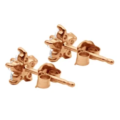 Genuine Diamond Star Stud Earrings Cluster Starfish Design 14K Yellow Gold 0.2ct 15 Genuine Diamond Star Stud Earrings Cluster Starfish Design 14K Yellow Gold 0.2ct -Outlet Radiant Bijou Store genuine diamond star stud earrings cluster starfish design 14k gold 02ct back rose