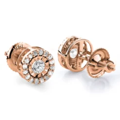 Gold Diamond Stud Earrings 2ct Diamond Earrings Look -Outlet Radiant Bijou Store gold diamond stud earrings 2ct diamond earrings look p 40470 ro