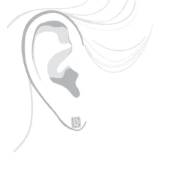 Halo 3 Carat Look Cluster Diamond Stud Earrings 1ct By Luxurman -Outlet Radiant Bijou Store halo 3 carat look cluster diamond stud earrings 1ct by luxurman bodwh